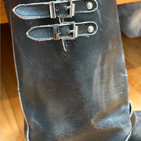 Distressed Moto Boot - Picture 3 of 3